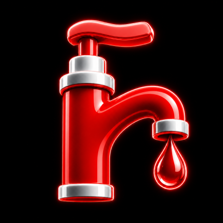 USDC faucet dripping stablecoin